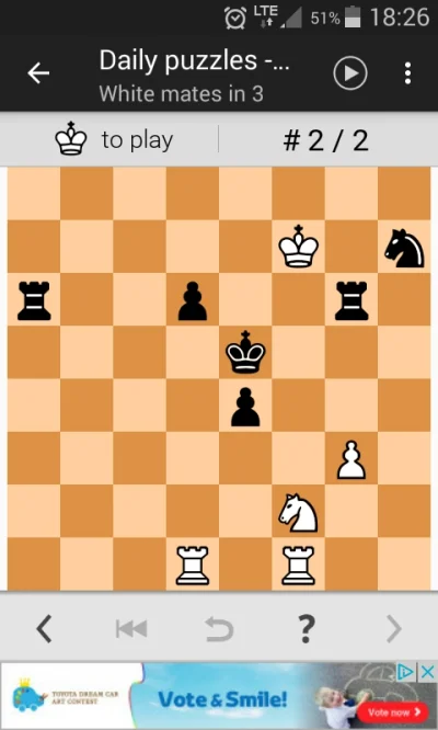grzeslbn - Białe matują w trzech ruchach #szachy