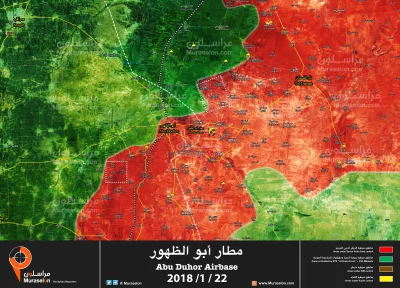 60groszyzawpis - Sytuacja wokół Abu Duhur. Rządowi zabezpieczyli drogę do Aleppo i sa...
