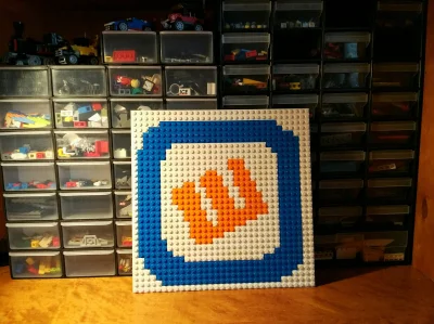 kamillo9009 - Logo #wykop z #lego :)