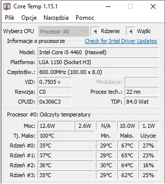 ak44 - #pcmasterrace #procesory #komputery

I5 4460 na płycie b85-g43 z boxowym chł...