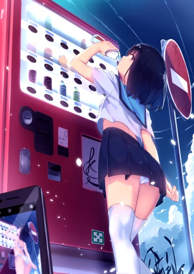 Azur88 - #randomanimeshit #anime #originalcharacter #schoolgirl #pantsu #zakolanowkia...
