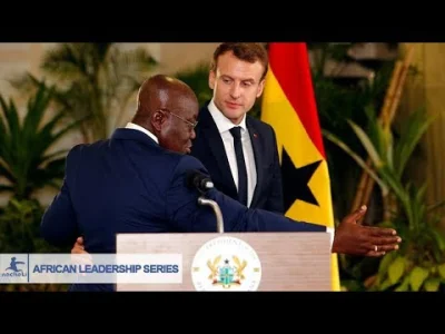 MattJedi - Prezydent Ghany ośmiesza prezydenta Francji Macrona podczas wspólnej konfe...