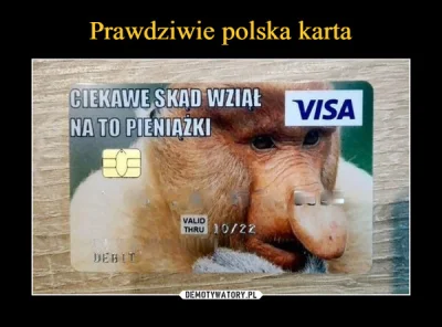 sobakan - @WiFoN_xD: polacy nie mają drobnych tylko długi w bankach i debety na karta...