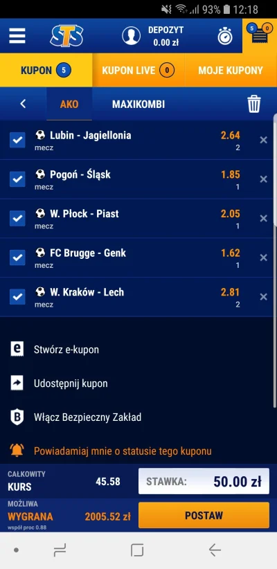 bugzzz - Mirki ma to sene ? #bukmacherka #ekstraklasa