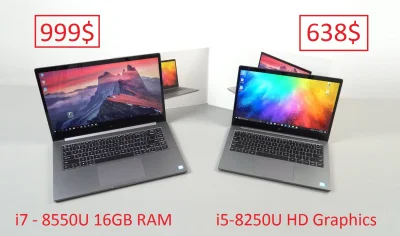 sebekss - Tylko 638$ za Xiaomi Mi Notebook Air 8/256GB i5-8550U HD Graphics❗
Tylko 7...