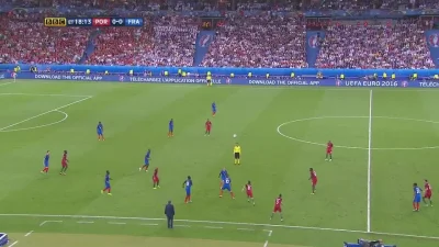 Minieri - Eder, Francja - Portugalia 0:1
#golgif #mecz