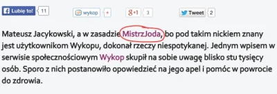 Pierdyliard - Napisali MistrzJoda zamiast @MiszczJoda