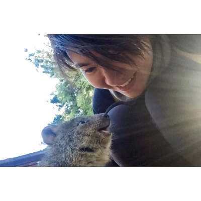 mfek00 - Dzisiaj kuoczka szczęśliwa 

#quokka #quokkanadzis #zwierzaczki #smiesznyp...