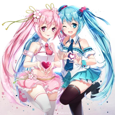 l.....f - #randomanimeshit #vocaloid #hatsunemiku #sakuramiku #zakolanowkianime #pixi...