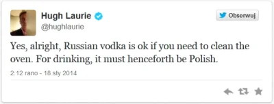 qlimax3 - Z jego oficjalnego twitter'a xD

#heheszki #hughlaurie #drhouse #vodka