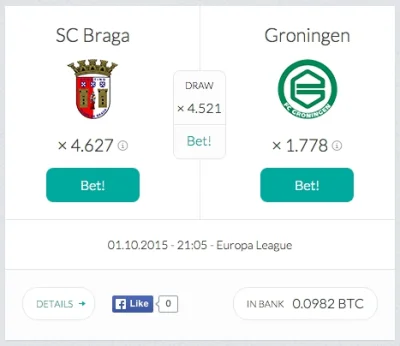 RaphauM - @4.63 na SC Braga w porównaniu do @1.50 na bet365, kilka takich perełek na ...