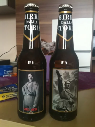 shinigami26 - @Variv: We Włoszech już produkują piwo z wizerunkiem Hitlera...



SPOI...