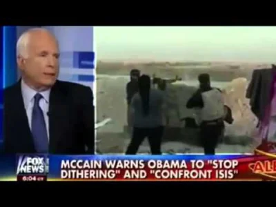 Pinkman - Ups! McCain mówi o konieczności dozbrajania ISIS w FOXtv, nie wyglądało to ...