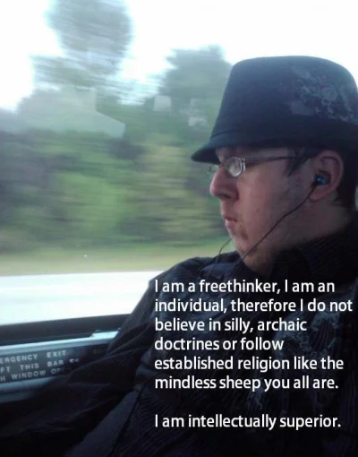 Andreas_Lubitz - @Rak-Pustelnik: sam jestem ateistą, ale tak widze OPa xD