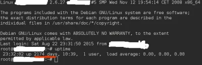 y.....m - niski load, ale za to przewala bardzo duzy ruch sieciowy
#uptime #linux #l...