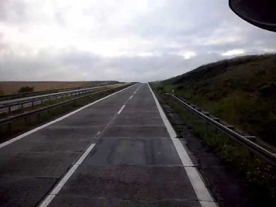d.....s - Fragment niemieckiej autostrady A11 ( Kołbaskowo - Berlin ). Po stronie pol...
