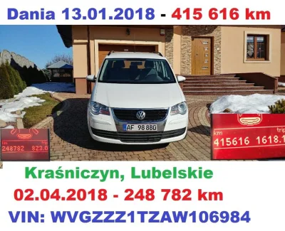 malinowydzem - Volkswagen Touran II z Danii :)

Link do ogłoszenia:
https://webcac...