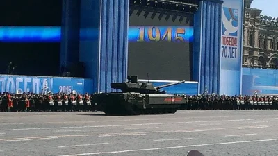 FaktyTVN - Supernowoczesny i supertajny czołg Armata zepsuł się na środku Placu Czerw...
