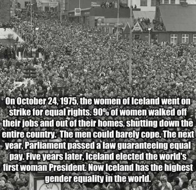 erwit - #islandia #parytet #kobiety #rownouprawnienie #kalkazfb
