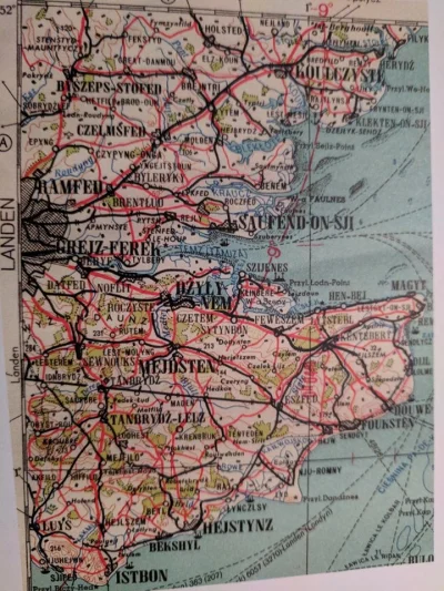 sropo - Spolszczona mapa części Anglii dla naszych lotników służących w RAF podczas I...