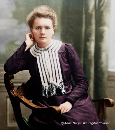 brusilow12 - Maria Skłodowska-Curie, 1903 rok

#fotohistoria #polska #pokolorowane ...