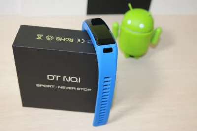 telchina - Smartband NO.1 F1 Recenzja Test opaski Fitness. Lepsza od Xiaomi Mi Band 2...