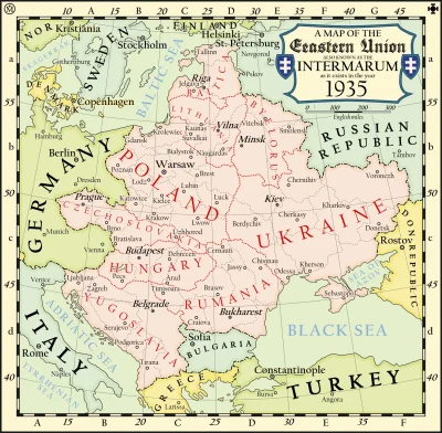 ZlyCzarodziejRumburak - Przedwojenna koncepcja geopolityczna dla Europy Wschodniej tz...
