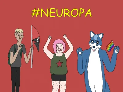 Opornik - Neuropa na jednym obrazku.

#heheszki #bekazneuropy #bekazlewactwa #humor...