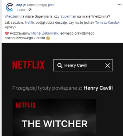 TruflowyMag - ( ͡° ͜ʖ ͡°) Centrum Dystrybucji Projekt 
#wiedzmin #netflix #cdp