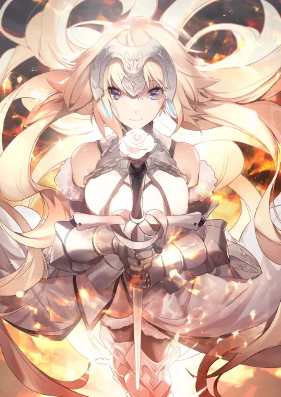 LlamaRzr - #randomanimeshit #fate #fategrandorder #fateapocrypha #ruler #jeannedarc #...