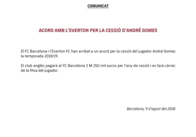 tomekwykopuje - Andre Gomes również w Evertonie. Co za okienko. Wypozyczenie 2,25 mln...