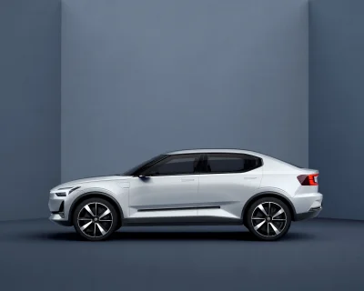 autogenpl - Volvo pokazało wizje swoich nowych modeli niższych segmentów: serię 40, k...