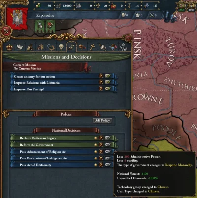 Ragnarokk - Chyba najśmieszniejszy bug jaki widziałem ostatnio :)

#eu4 #europauniv...