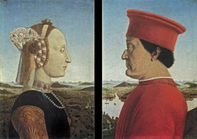 garmil - @garmil: "Portret Federica da Montefeltro i jego żony, Battisty Sforza"
- d...