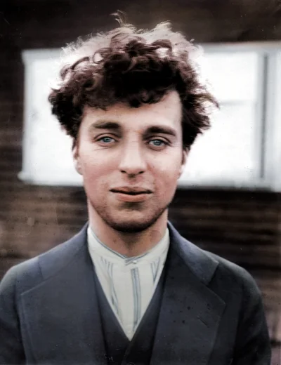 enforcer - 27-letni Charlie Chaplin, 1916r.

#film #ciekawostki #rekonstrukcjakolorem...