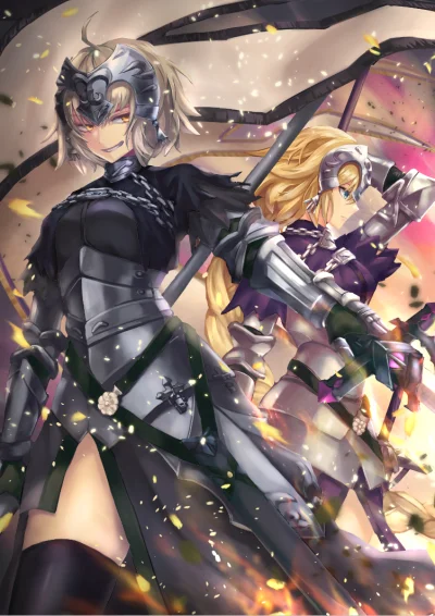 bakayarou - #randomanimeshit #fate #fategrandorder #jeannedarc #jeannealter #zakolano...