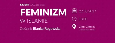 johny-kalesonny - Żarty Żartami, ale porozmawiajmy o feminizmie w islamie.

A poza ...