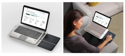 chato - #logitech Touch Lapdesk N600 - podkładka pod #laptop'a z wbudowanym touchpade...