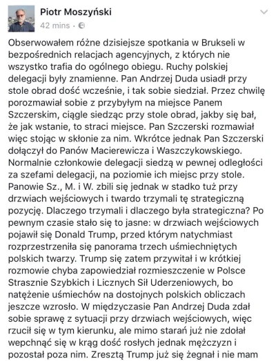 adam2a - Tak... o Tusku jest co pisać, bo odrywał jakąś rolę na tym szczycie. Duda og...