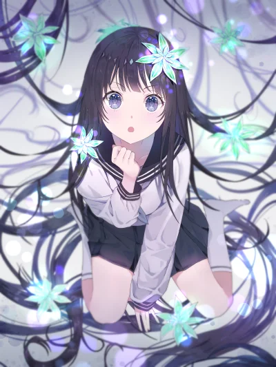 bakayarou - #randomanimeshit #hyouka #chitandaeru #schoolgirl #animeart #pixiv #anime...