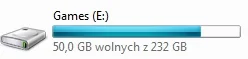 Rzuku - @Golden_T: Dysk nie jest podzielony na partycje. Gdyby to było proste, to bym...