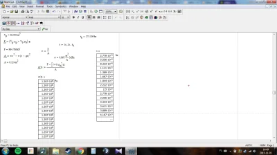 Adzion - Siemka. Dopiero co zaczynam zabawę z MathCadem i mam pewien problem. Nie pot...