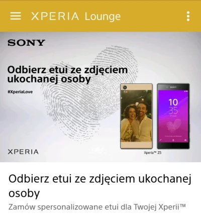 i.....e - Darmowe etui dla #xperia od #sony

Potrzebna aplikacja Xperia Lounge. 

...