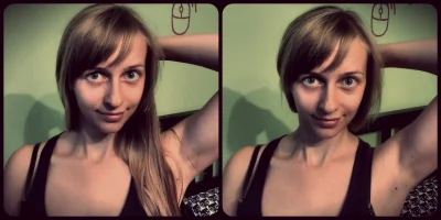 amarantowa - @TypowaKarynka: Miedzy 5 a 6 za proporcje twarzy, #!$%@? kosci policzkow...