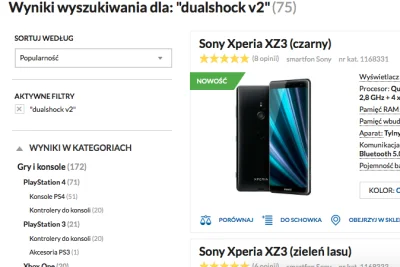 k.....r - > Pierwsze 3 produkty to Sony Xperia XZ3

@janushek: rzeczywiście xD