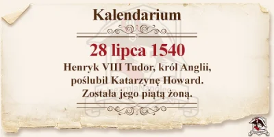 ksiegarnia_napoleon - #anglia #tudorowie #henrykviii #kalendarium