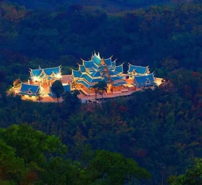 A.....1 - Leśna świątynia buddyjska Wat Pa Phu Kon, Tajlandia.
#azja #tajlandia #ear...