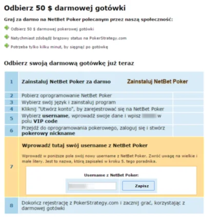 TMMT - Witam serdecznie :) 
Przy rejestracji nie dziala mi ta czesc, w ktorej zatwie...