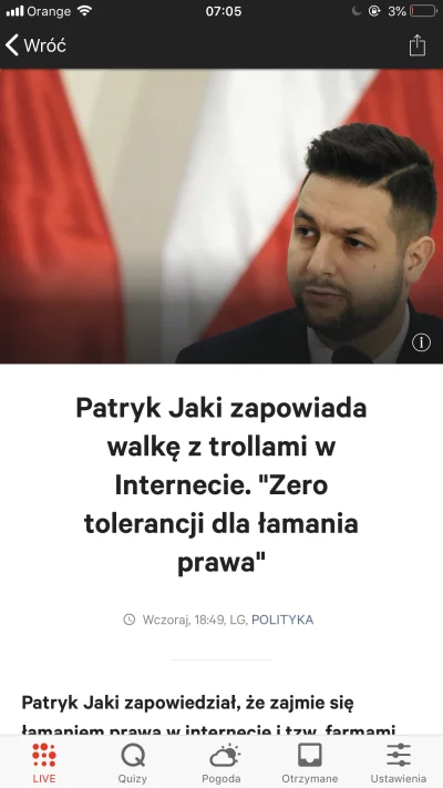 noitakto - Oj Patrysiu, ty jeszcze nie rozumiesz, że komunę i cenzurę już mieliśmy. M...