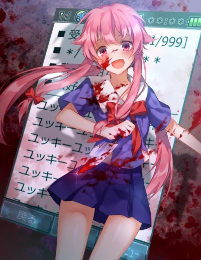 kedzior1916 - #randomanimeshit #mirainikki #yunogasai #yandere #rashgwinnerspam @Para...